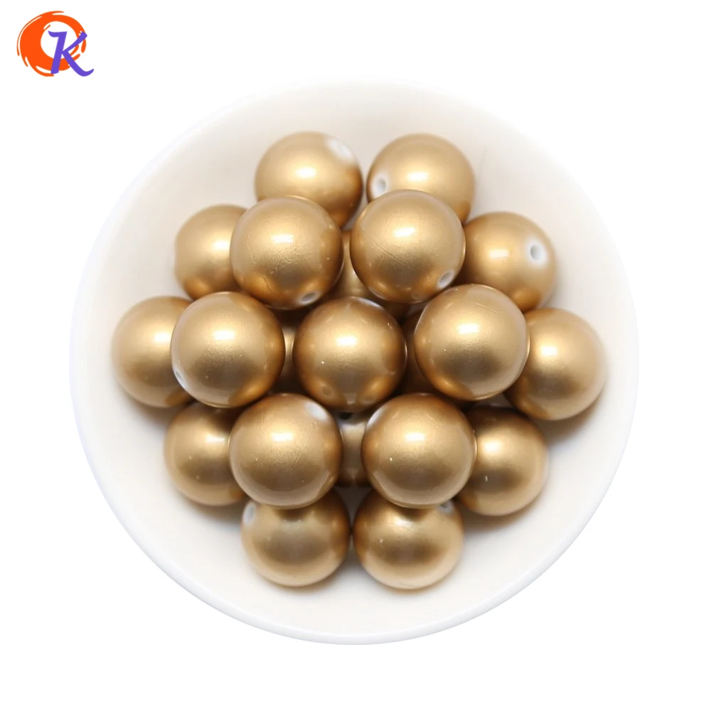 

A58 Cordial Design 100pcs/lot 20mm High Quality Bright Shinny ABS Pearl Beads Chunky Bead For Handmade Necklace CDWB-517194