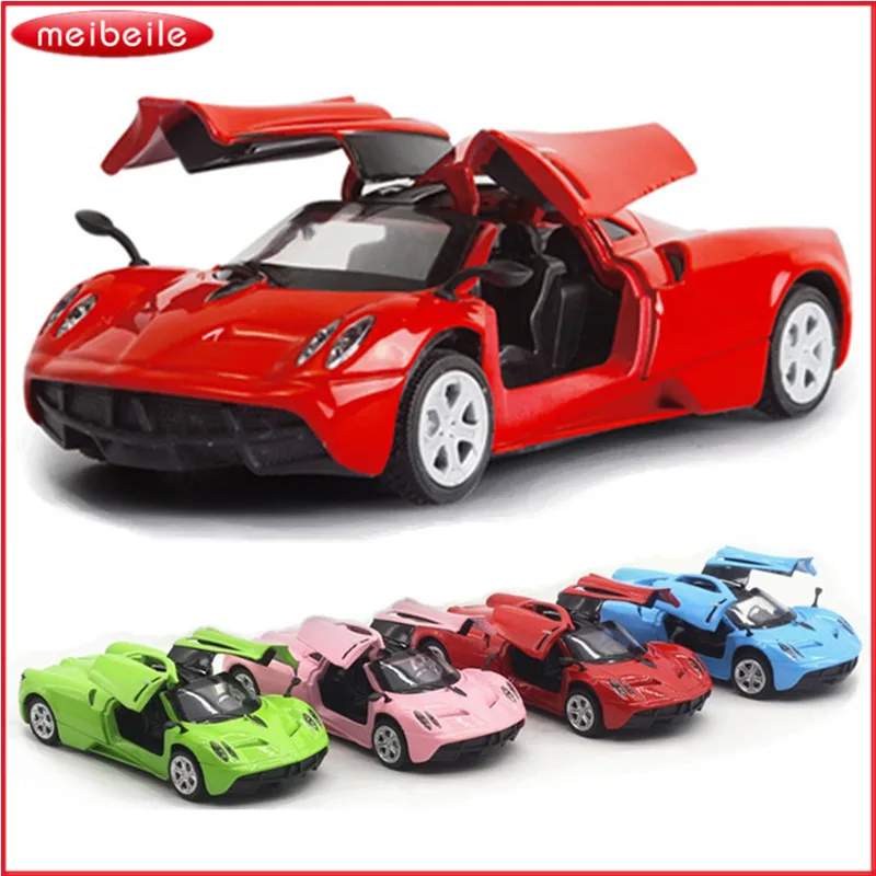 136 Pagani Huayra Model Pull Back Toys Cars Gift For Boys Kids