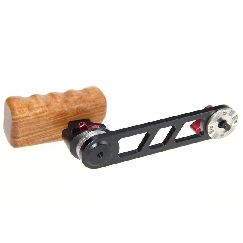 CAMVATE DSLR Handle Camera Grip Wooden Handgrip (right hand)for ARRI