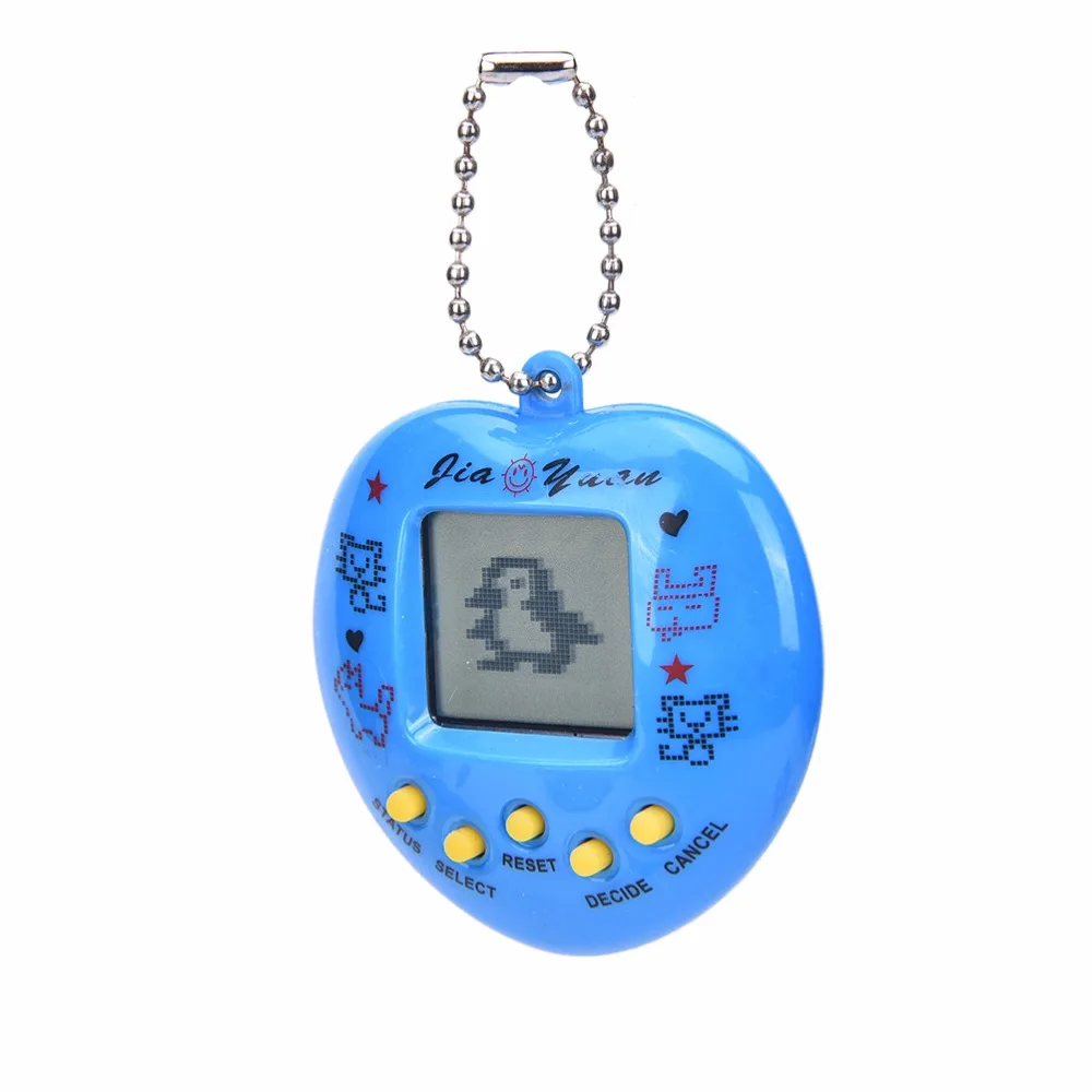 1 шт. случайным мини электронная игра животное машина tamagochi 168 ПЭТ в 1 обучения Образование Игрушечные лошадки для детей Игрушечные лошадки