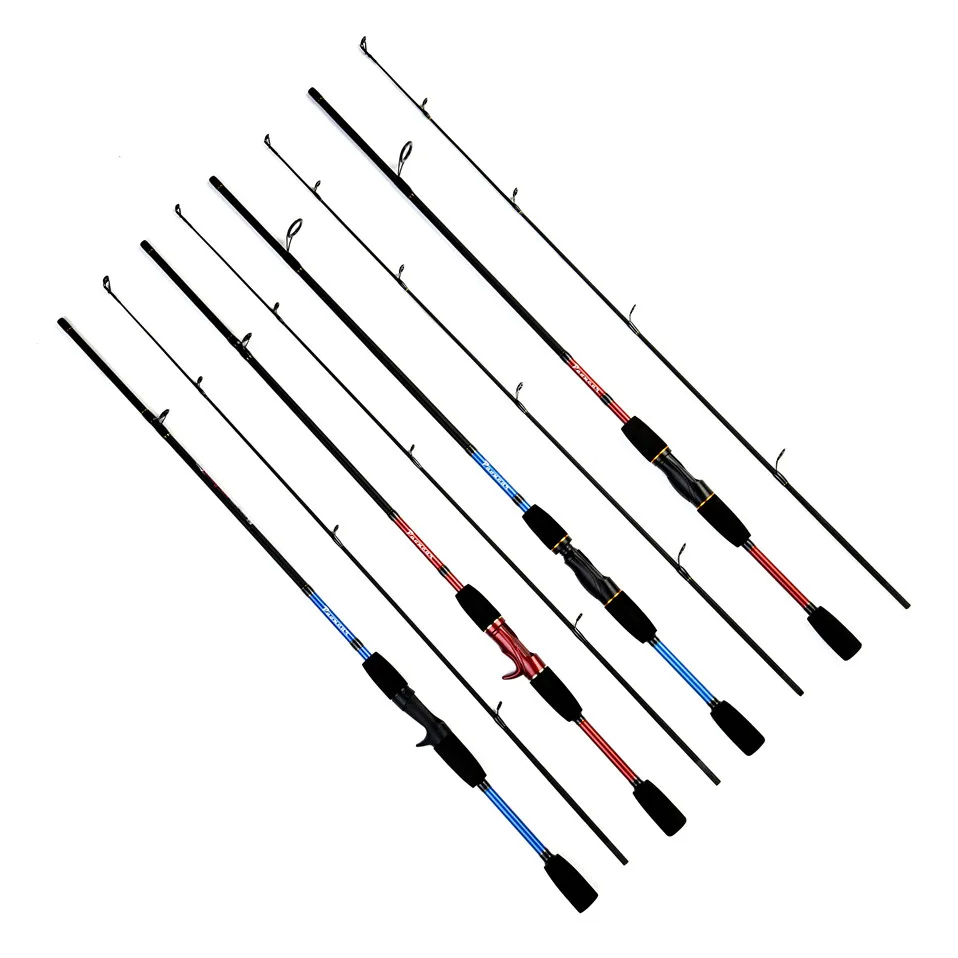 Catch.U Carbon Telescopic Spinning Rod, Fishing Rod Spinning Lure Rods Telescopic Fishing Pole