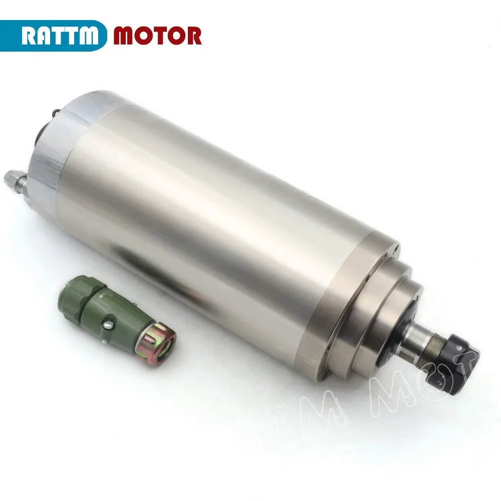

3KW 12A WATER-COOLED CNC SPINDLE MOTOR ENGRAVING MILLING GRIND 100x220mm ER20