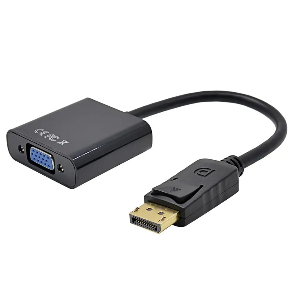

Display Port DP to VGA Adapter Converter for PC Computer Laptop HDTV Monitor Projector