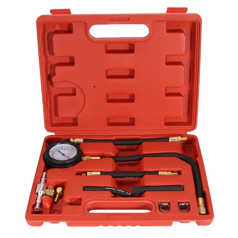 

Diagnostic Fuel Injection Pump Injector Tester Cars Trucks Test Pressure Gauge Gasoline Kit Car Tools Fuel Testing