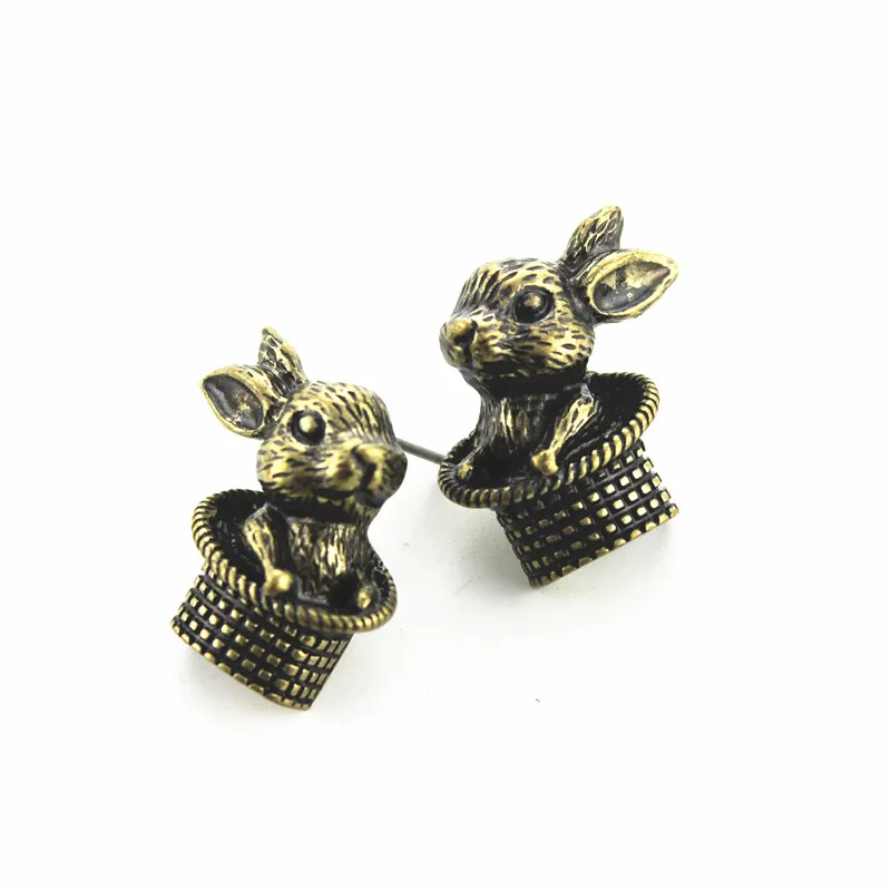 

Fashion stud earrings 2014 Fashion new pure and fresh quietly elegant contracted for rabbit earrings 312 restoring ancient ways