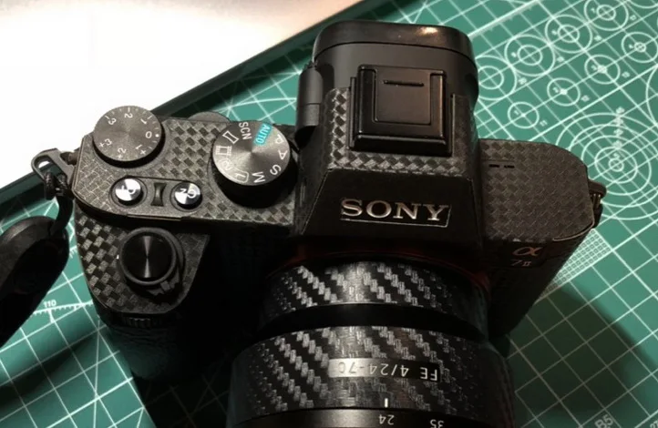 Защитная пленка для камеры для sony A7II A7M2/A7R2/A7S2, защита от коррозии, защита от царапин, украшение для истирания - Цвет: Цвет: желтый