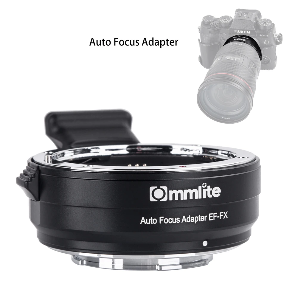 NEW commlite EF FX AF Auto Focus Adapter for Canon EOS EF Lens to Fuji FX mount FX X T3 X Pro2