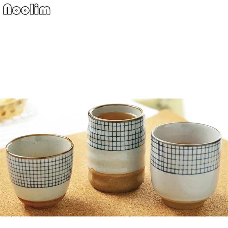 

Japanese Style Retro Mugs Creative Ceramic Teacup Coarse Pottery Coffee Milk Cup