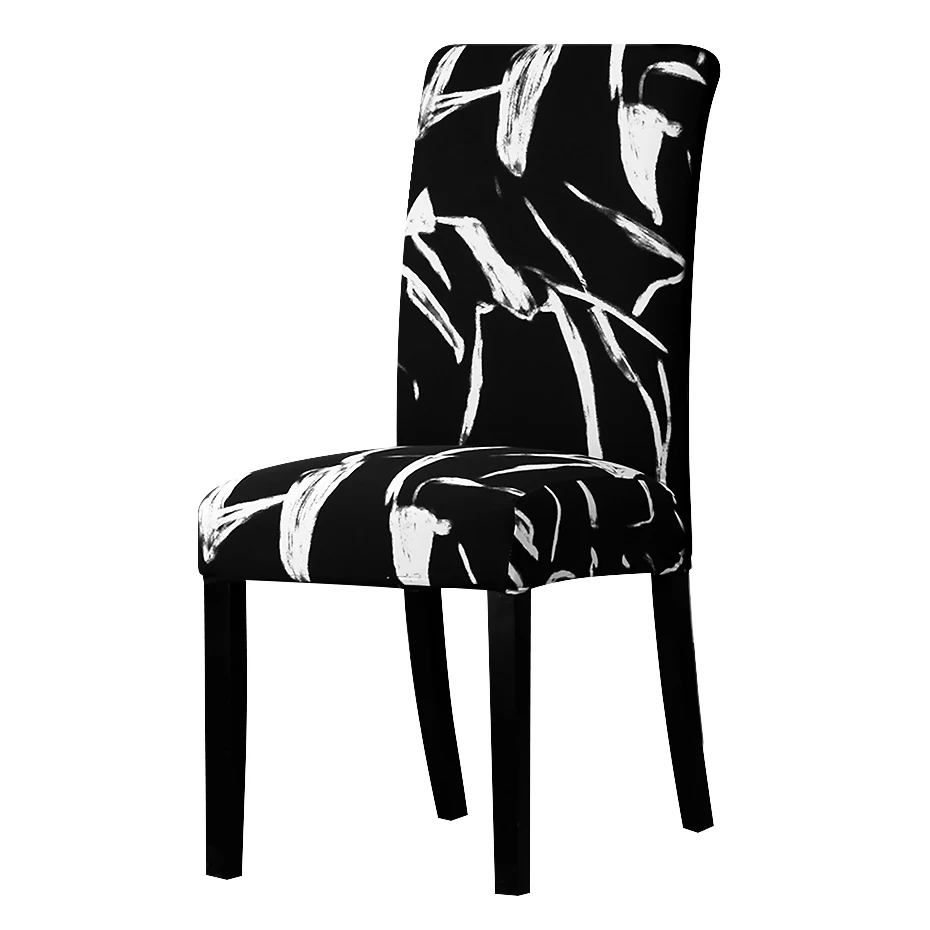 Принт стул в цветочек чехол SpandexArm чехлы для стульев стрейч вращающийся Лифт покрытия для офисных стульев для домашнего банкета отеля
