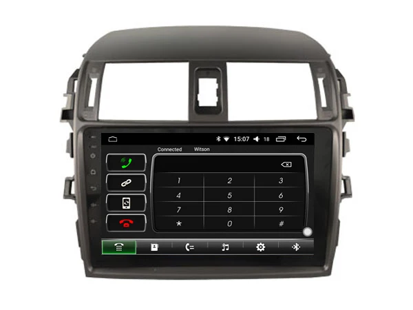 Sale OTOJETA DSP stereo carplay android 8.1.2 car radio for toyota Corolla Gps navigation Ips screen video player DVD tape recorder 5