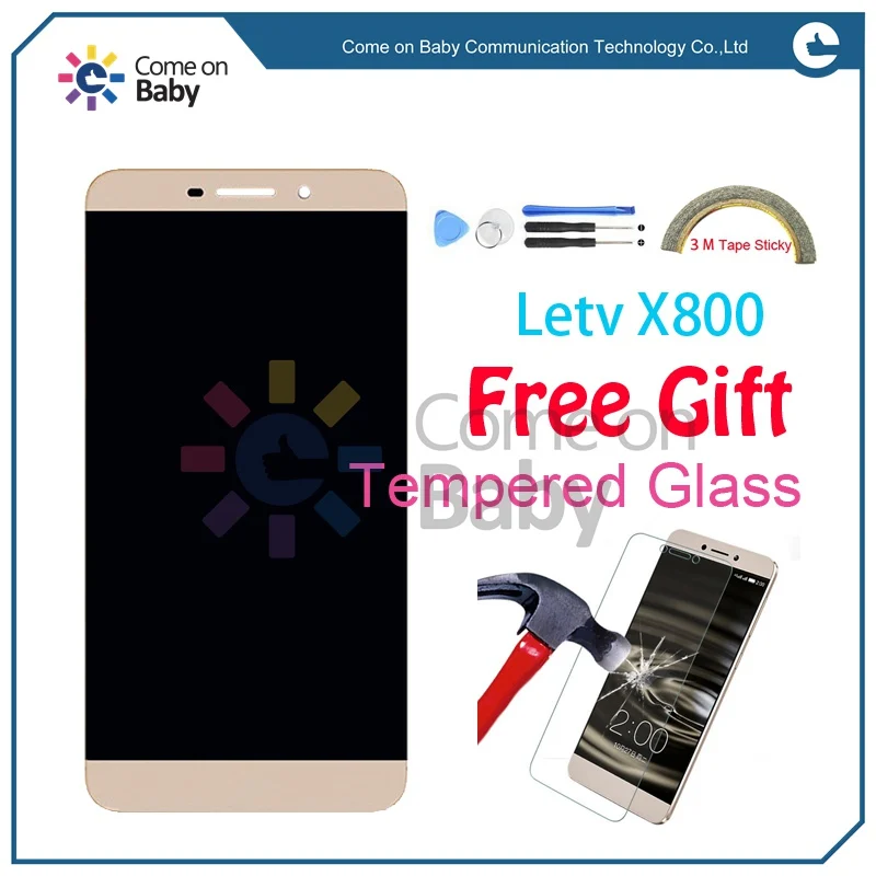 LETV0006 Original LCD Display Touch Screen Digitizer Assembly Replacement Part For Letv One Pro Le 1 Pro X800 by free shipping (1-)