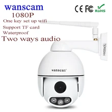 New wanscam Mini wifi PTZ IP Camera 1080P CCTV camera font b wireless b font 2MP