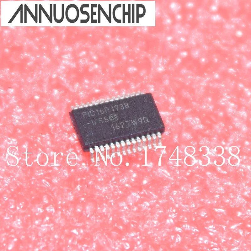 Бесплатная доставка 8 битные микроконтроллеры CMOS на базе Flash/SS 16F1938 PIC16F1938 28Pin с