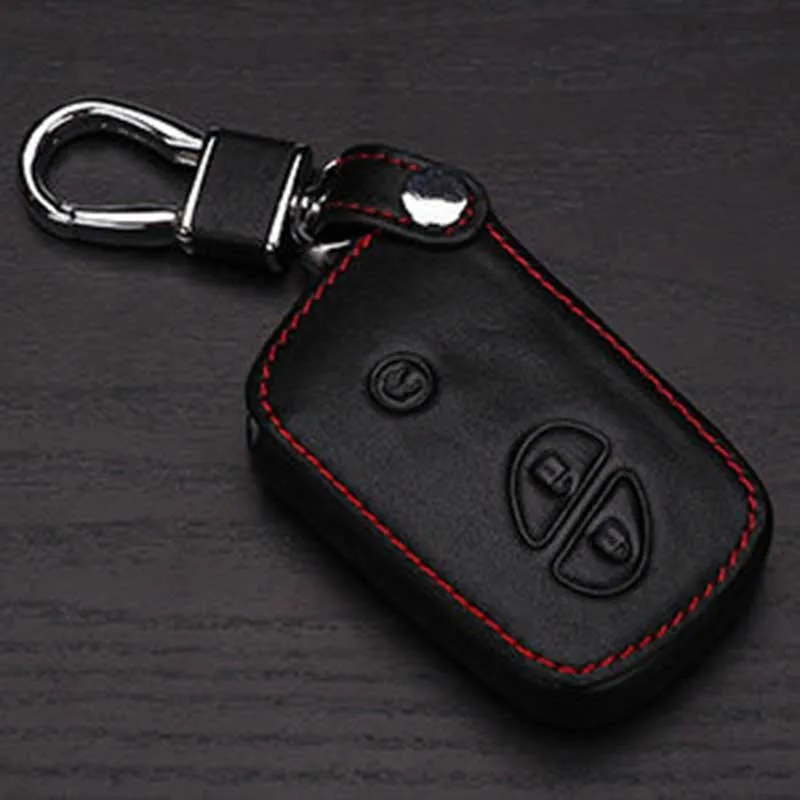 

Peacekey Leather Key Case Cover For Lexus Is250 Is200 Es350 Gs300 470 Ix470 Ix570 Nx Rx 300 Leather Keychain Keyring Cover