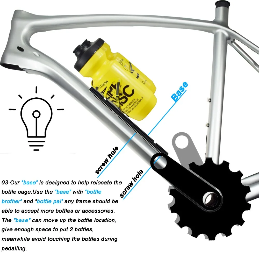 DRIFT MANIAC велосипедные стойки бутылки клетка и насос или инструменты адаптер для многофункционального использования светильник вес Велоспорт Bikepacking
