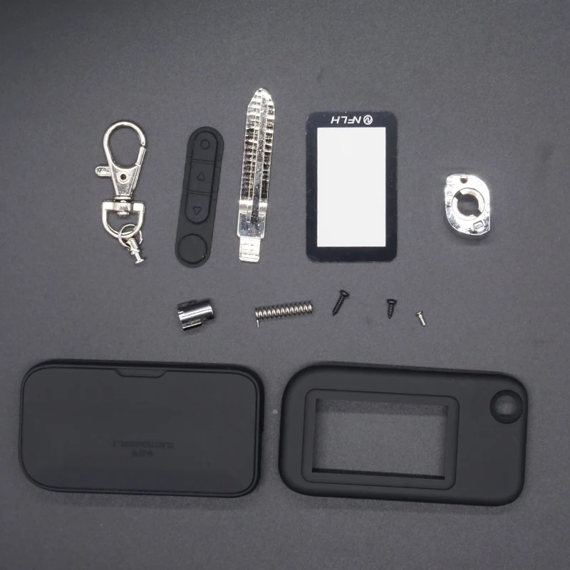 

B94 Key Case Keychain Trinket for 2-way Car alarm System Starline B92 B94 LCD remote control key Fob cover keychain alarm