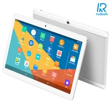 10.1 дюймов Tablet Pc Окта Ядро Телефон 3 Г карты Вызова 1280×800 Android 6.0 WiFi GPS Таблетки ПК Таблетки Ультра Тонкий Dual SIM