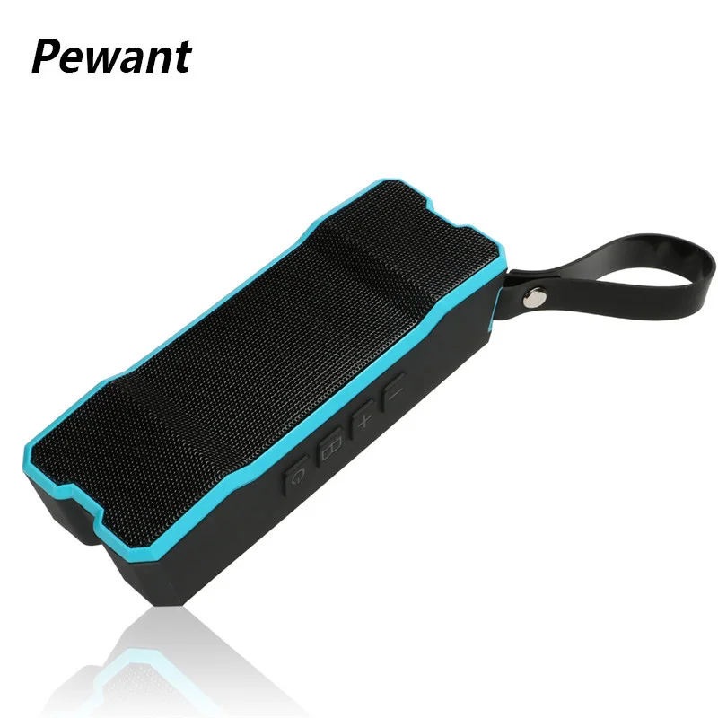 

Pewant Portable Bluetooth Speaker With IPX6 Waterproof Bluetooth Column Support TF Card Soundbar For Xiaomi Computer iOS Android