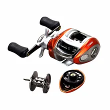 INFOF наживка кастинговая Катушка 12+ 1BB 6,3: 1 Магнитная Тормозная наживка литая правая/левша Рыболовная катушка Капля воды колесная катушка