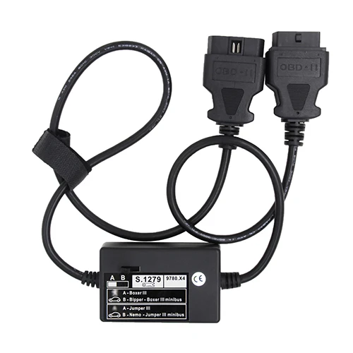 Lexia 3 полный чип 921815C прошивка leixia 3 pp2000 Diagbox V7.83 Профессиональный OBDII OBD2 диагностический инструмент для PSA PP2000 V48 V25 - Цвет: S1279 Interface