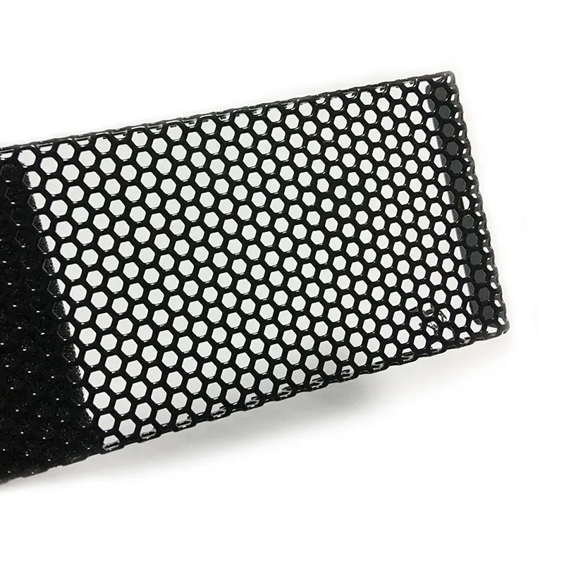New Computer Main Chassis Front Bezel Dustproof Filter Components Net Cooling Accessories Black Aluminum alloy Protective Net