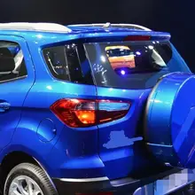 Серебристые/Черные Декоративные стойки на крышу боковые рельсы для Ford Ecosport 2012