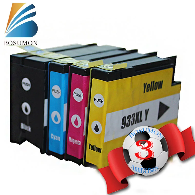 Aliexpress.com : Buy Bosumon 4PK 932XL 933XL 932 xl 933 xl Ink Cartridge Replacement for HP