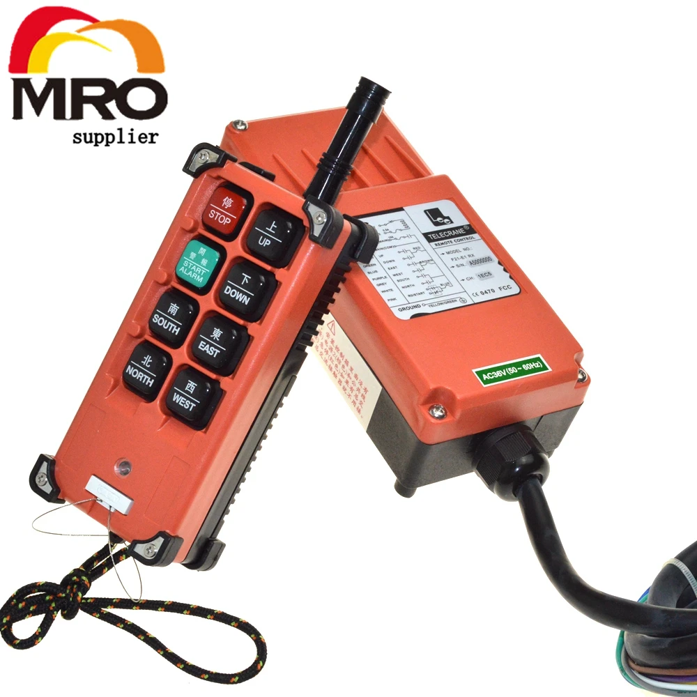 Transmitter Receiver Hoist Crane Radio Industrial Wireless Remote