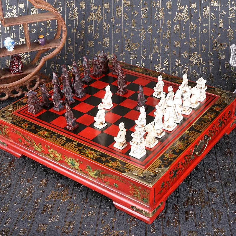 Classic 26*26*6cm Chinese Terracotta Warriors Collectibles Vintage