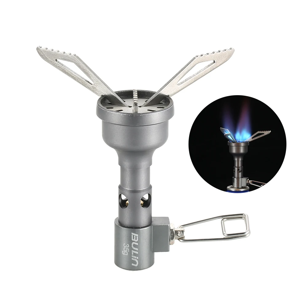 Portable Camping Multi Fuel Titanium Stove Picnic Camping Cooker Hiking