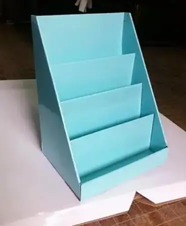 

durable paper display stand for showroom/a4 paper display stand in exhibition/beautiful display rack for greeting card
