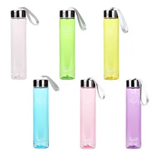 US $1.96 54% OFF|WTCABROE 275ML Portable No frosted Water Bottles Summer Outdoor Sports  Unbreakable Transparent Plastic 6 Colors My Water Bottle-in Water Bottles from Home &amp; Garden on Aliexpress.com | Alibaba Group