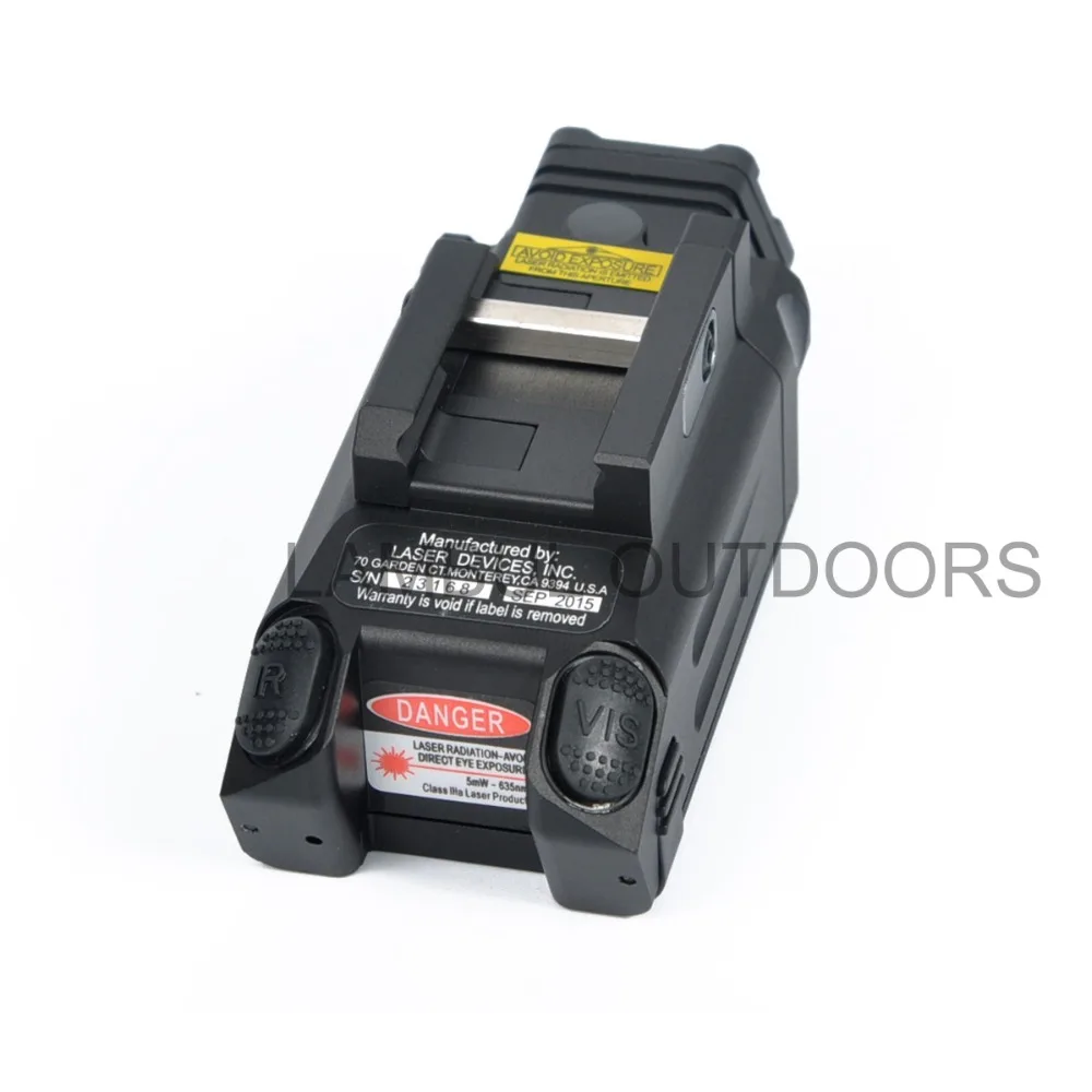 Dbal-pl tipo Luz Lanterna com Laser Branca Lumens Vermelho ir Iluminador - Visível Ponteiro Laser Strobe Arma Luz Led 500 3 Luzes de armas