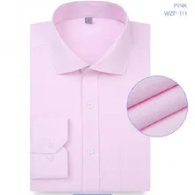 Деловая Мужская официальная рабочая одежда, однобортные приталенные рубашки Camisa, рубашки с отложным воротником из чистого хлопка, оксфордские рубашки, размер S-3XL