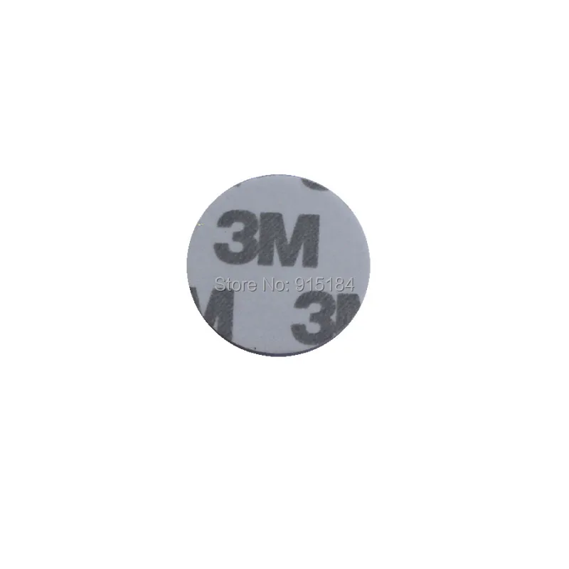 100 шт. 3M наклейки по типу монеты 125 кГц RFID катушки карты/EM RFID чипы/Размеры: 25 мм