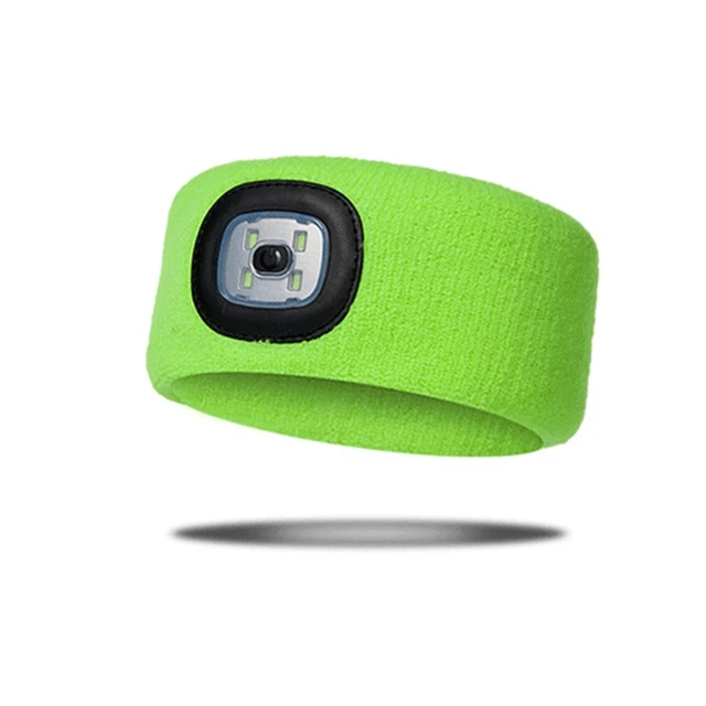LED Luminous Fashion Headband Women Men Unisex Flashing Light Head Band