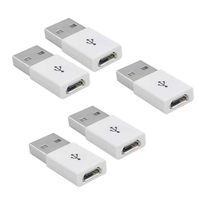 Бесплатная доставка Micro USB Женский к 2 0 Мужской конвертер адаптер для Android