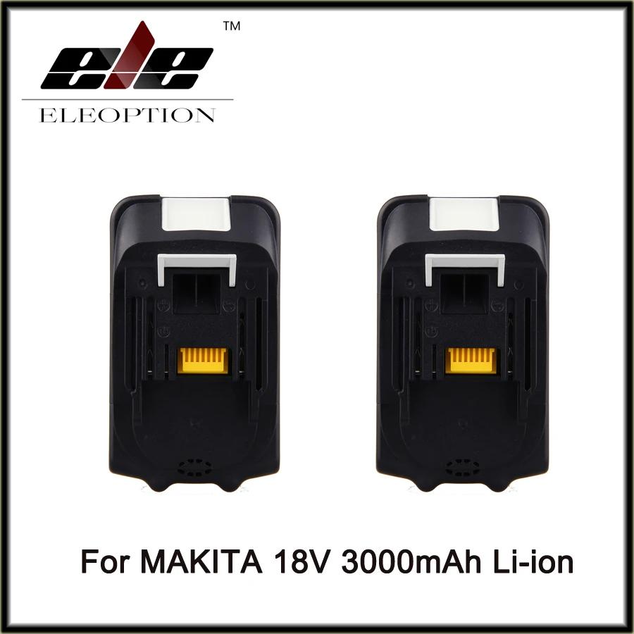 

2 pcs New Rechargeable batteries for Makita 3.0AH 3000mAh 18V BL1830 Power Tool Battery Free Shipping