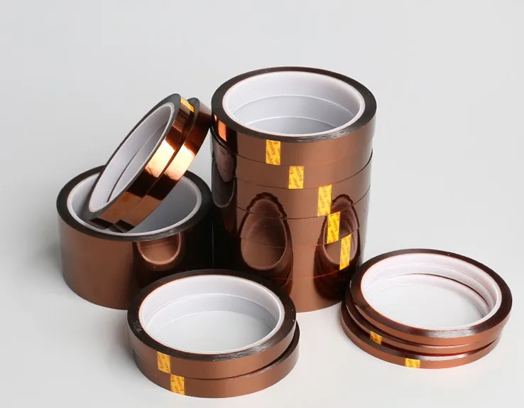 

2pcs/lot Length 30M Heat Resistant Polyimide Tape High Temperature Adhesive Insulation