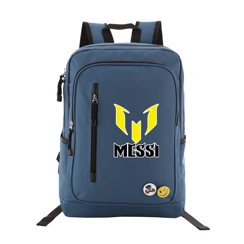 

Men Bacelona Argentina Messi Backpack Casual Square backpack Student School Bags travel Shoulder Laptop Bag Mochila