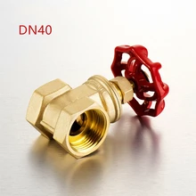 BSPT 1-1/" Женский латунный 2P полный порт шаровой клапан с виниловой ручкой Резьбовые клапаны