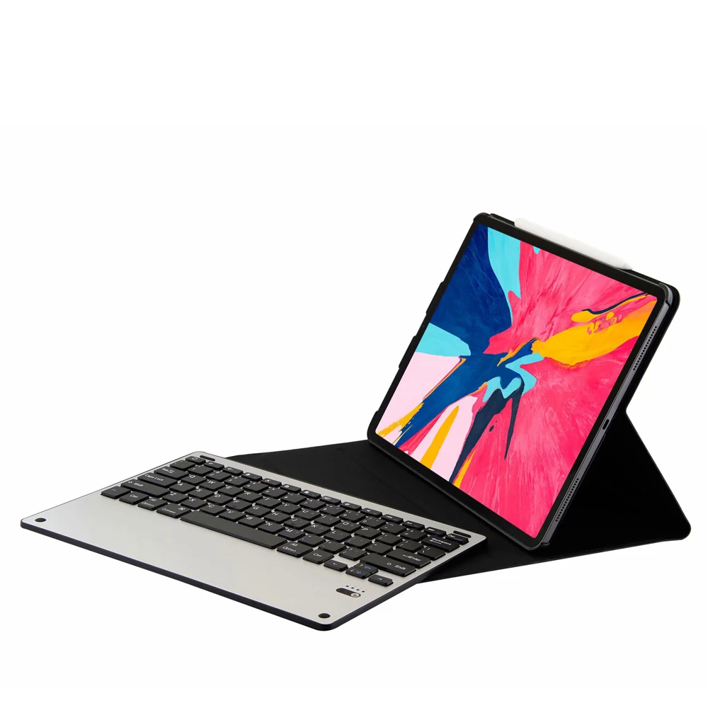 

Case For iPad Pro 12.9 2018 Keyboard Ultra thin Wireless Bluetooth Keyboard For iPad pro 12.9 2018 Cover + Gift