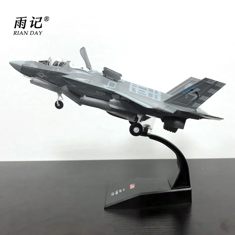 AMER 1/72 масштаб военная модель игрушки USAF истребитель F35, F22, F14, F18, B2, B52, F-4C, A10 литой под давлением самолет модель игрушки для коллекции/подарок - Цвет: F35