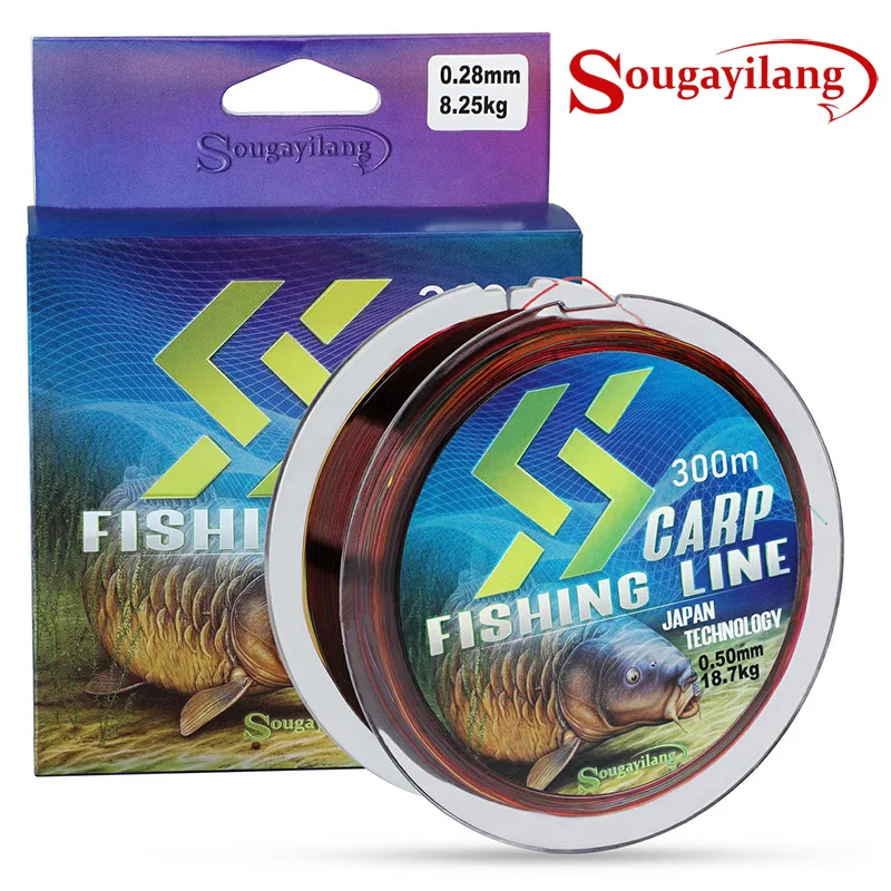 Sougayilang 150 M 300 M خيط صنارة الصيد 0.2-0.5 خط قطر سوبر قوي نهر بحيرة خيط صنارة الصيد الكارب قارب روك خيط صنارة الصيد Sougayilang 150 M 300 M خيط صنارة الصيد 0.2-0.5 خط قطر سوبر قوي نهر بحيرة خيط صنارة الصيد الكارب قارب روك خيط صنارة الصيد