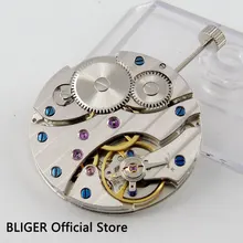 17 Jewels классические винтажные из нержавеющей стали 6497 ST3600 механические мужские часы с ручным заводом механизм M12