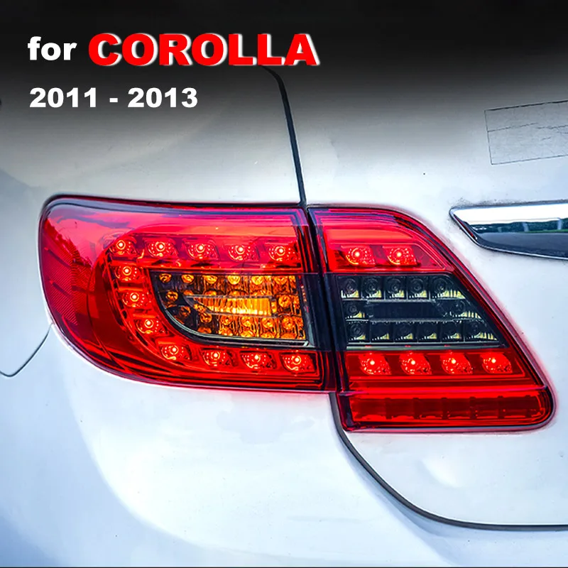 

LED Tail Lamp for Toyota Corolla 2011 2012 2013 Left and Right side LED Tail Light Running Light Reverse Lamp