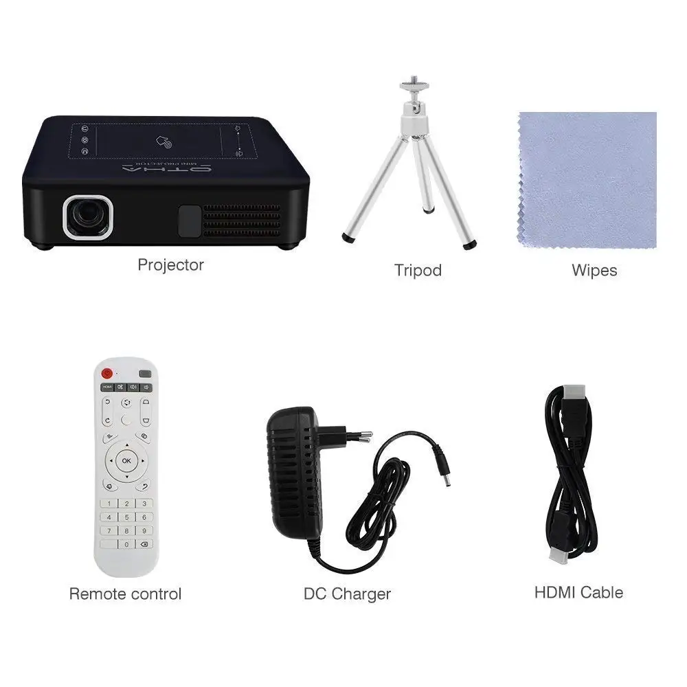 OTHA 4K DLP HD Mini Portable Projector 200 ANSI Home Theater Projector Wifi 1080P Mini Android Cinema 2G+16G 200\ OTHA 4K DLP HD Mini Portable Projector 200 ANSI Home Theater Projector Wifi 1080P Mini Android Cinema 2G+16G 200\