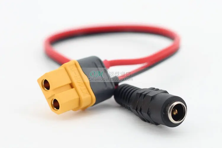 K./ Fat shark SKYZONE DC3.5 кабель адаптера для зарядки аккумулятора/XT60 к DC5.5|Детали и