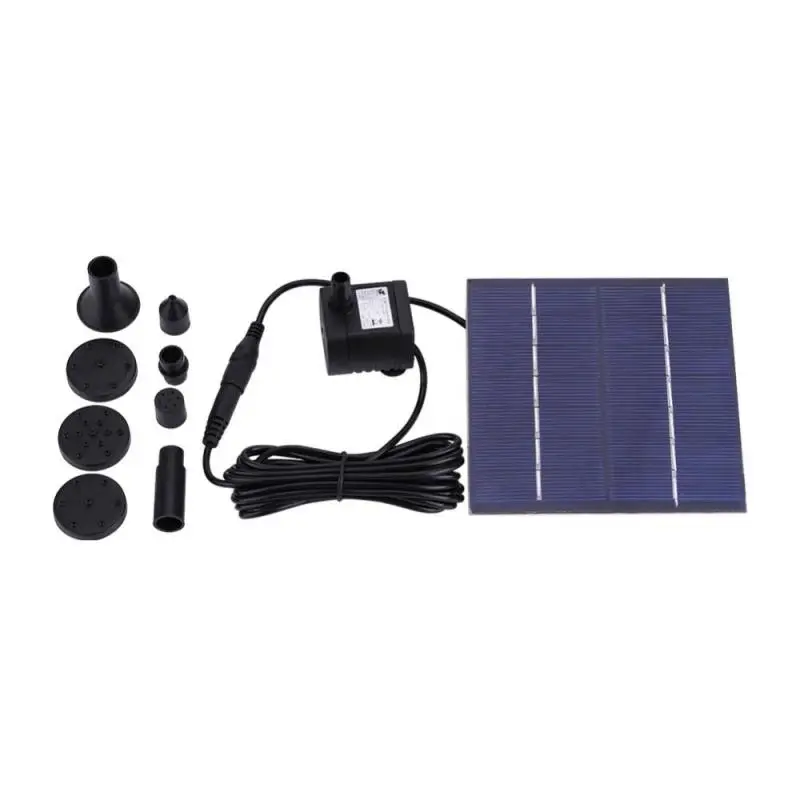 

Solar Power Floating Pump Fountain Water Pump Garden Pond Pool Fish Tank Landscape Pool Garden Decorative