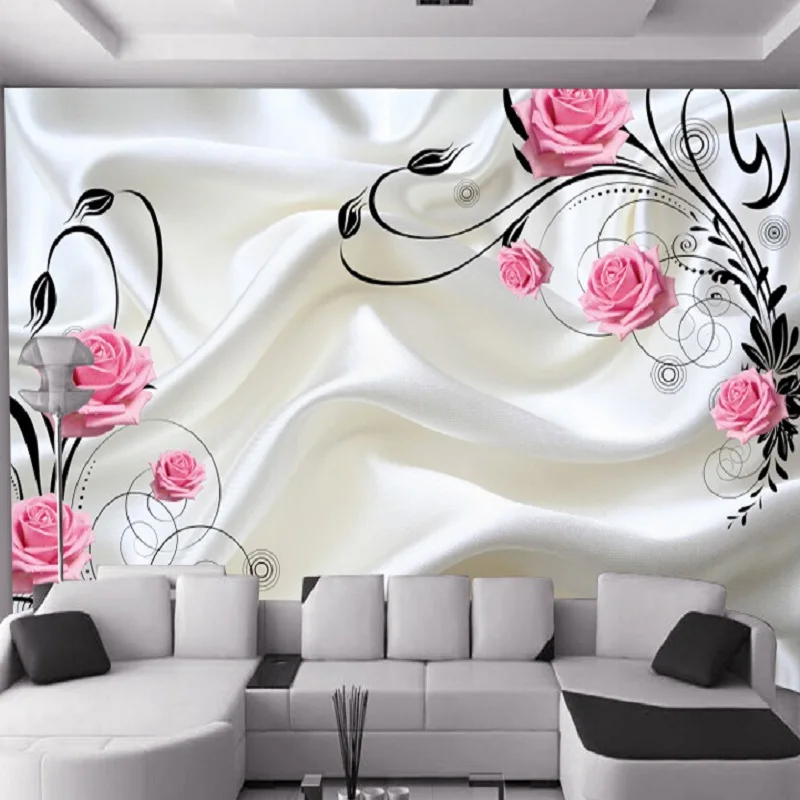 

can customized Large 3d art mural Abstract fashion wallpaper pattern room sofa TV backgrounds wall stickers bedroom home decor